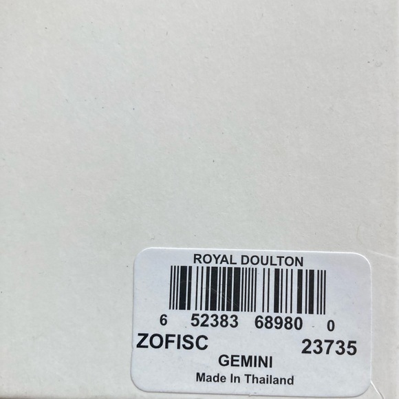 Royal Doulton “Signs of the Zodiac” Gemini - Picture 6 of 7